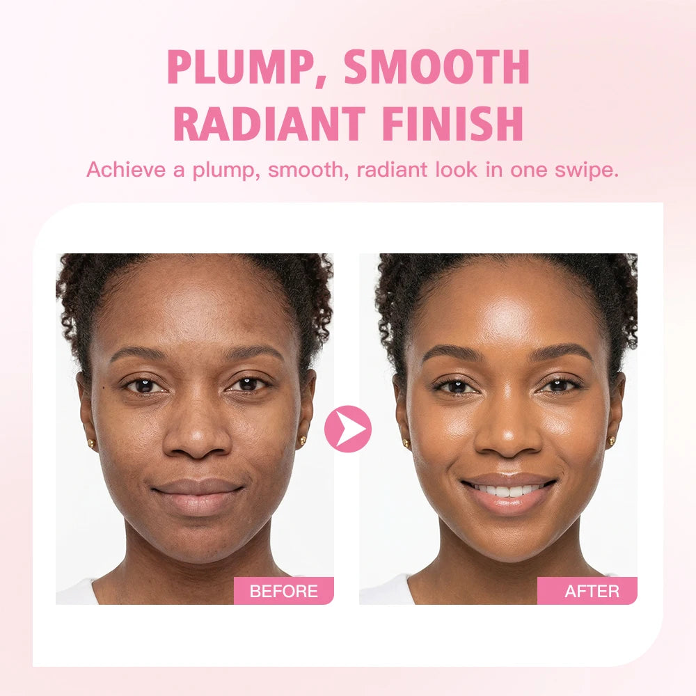 Collagen Plumping Hydrating Cream Stick Lightweight Non-Greasy Deep Moisturizing for Dry Dewy Skin Instant Touch-Ups Hydration